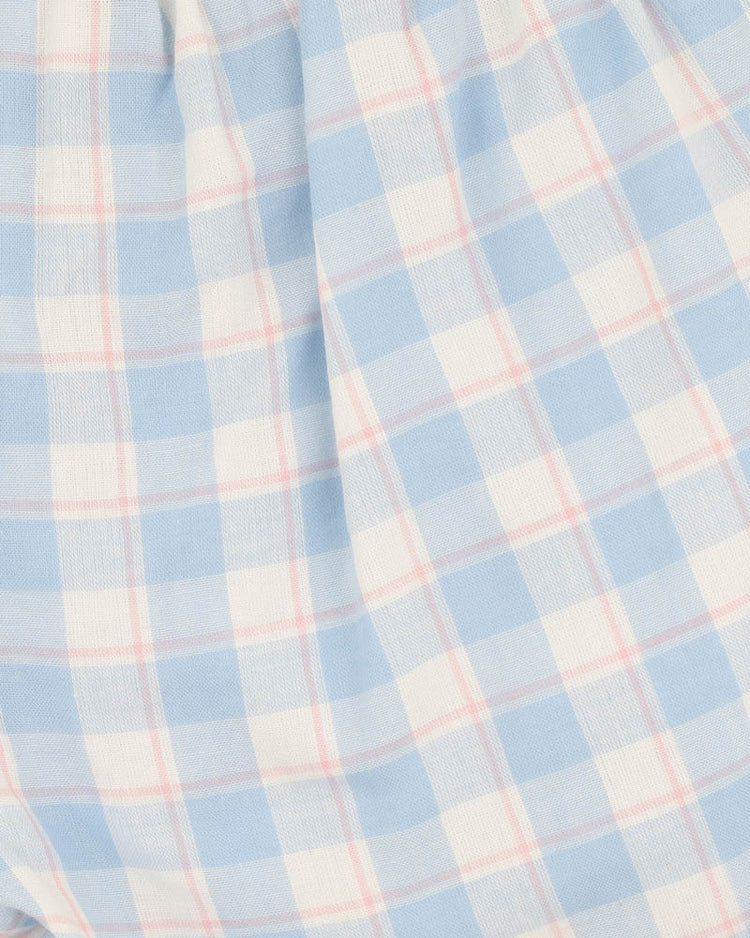 BEBE BONNIE CHECK ORGANIC  SHORTS