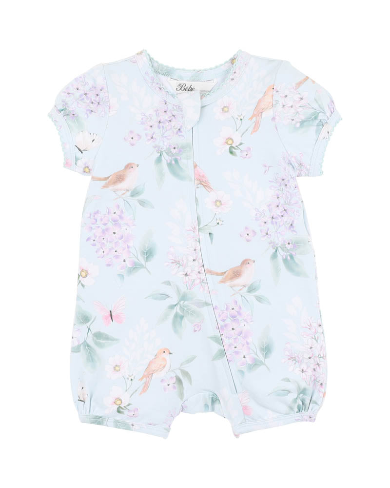BEBE MADELYN SS ZIPSUIT