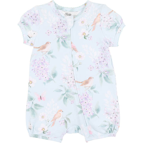 BEBE MADELYN SS ZIPSUIT