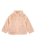 BEBE LYLA FAUX FUR COAT