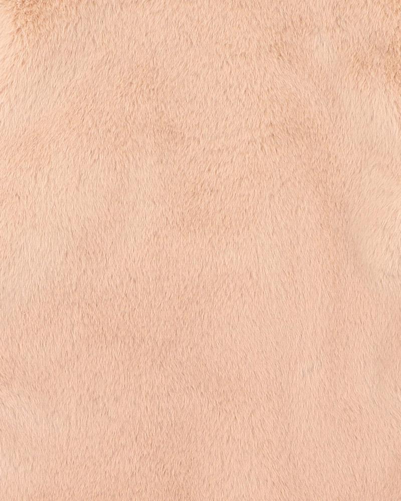 BEBE LYLA FAUX FUR COAT