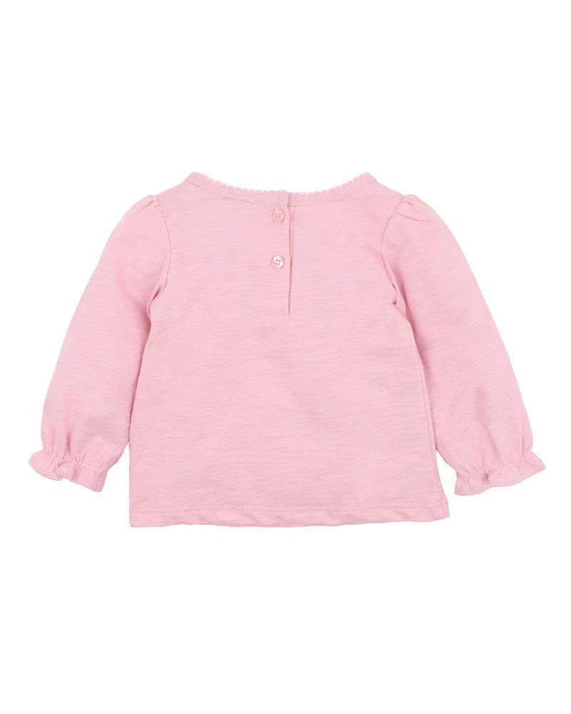 BEBE FLOSSY BUNNY TEE