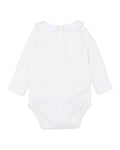 BEBE GEMMA EMB. COLLAR BODYSUIT