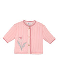 BEBE FERN QUILTED TULIP JACKET