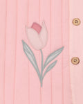 BEBE FERN QUILTED TULIP JACKET