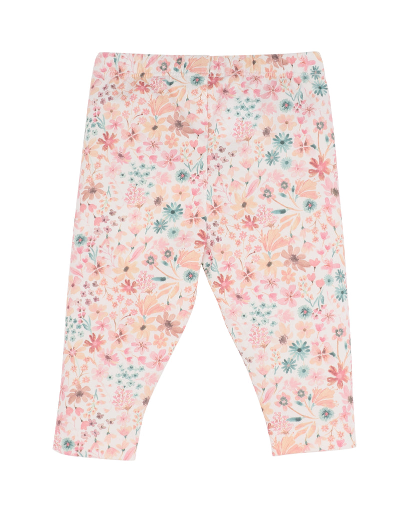 Bebe FERN FLORAL ORGANIC LEGGINGS