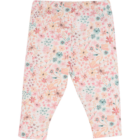 Bebe FERN FLORAL ORGANIC LEGGINGS