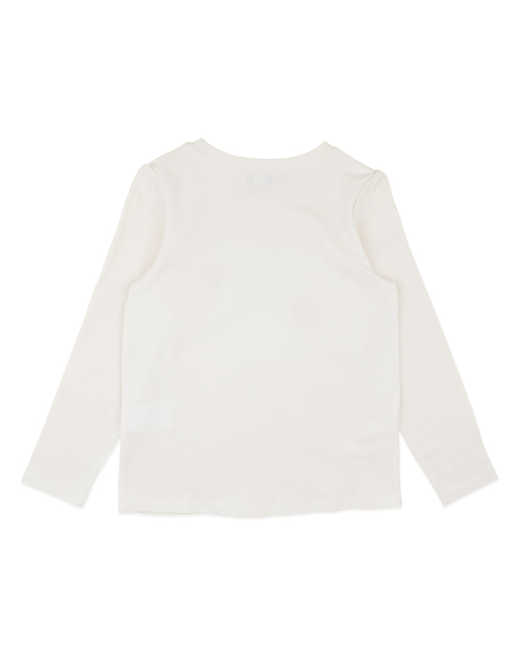 BEBE FERN KITTEN LS TEE