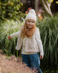 BEBE WINNIE EMB. FAUX FUR VEST 3-7Y