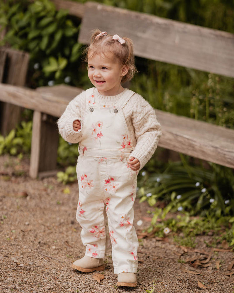 BEBE EMMY PETAL OVERALLS