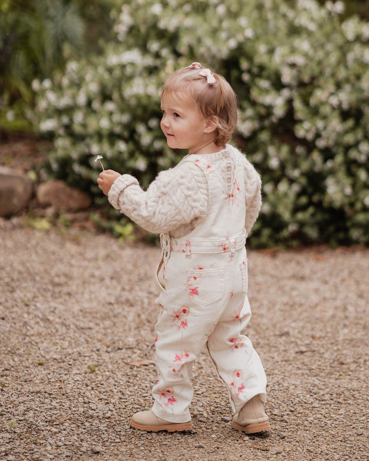 BEBE EMMY PETAL OVERALLS