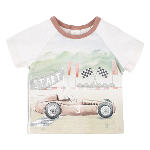 BEBE FINLEY SPORTS CAR TEE