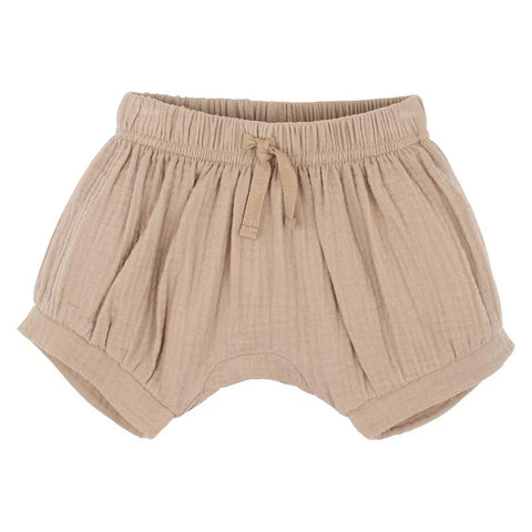 BEBE SAND CRINKLE SHORTS