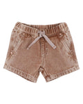 BEBE FINLEY CHECK SHIRT BODYSUIT and Brown Denim Shorts Set With Free Rattle Special Combo