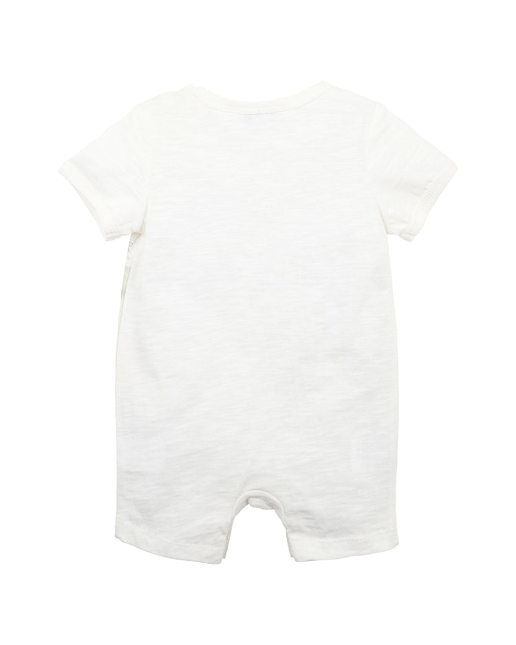 BEBE CHESTER FARM SS ROMPER