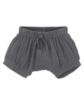BEBE SLATE GREY CRINKLE SHORTS