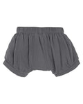 BEBE SLATE GREY CRINKLE SHORTS
