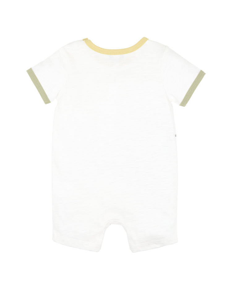 BEBE ELLIS SAFARI SS ROMPER
