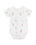 BEBE AXEL PRINT ORGANIC  BODYSUIT