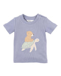 BEBE AXEL TURTLE ORGANIC TEE