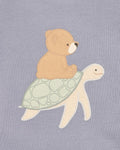 BEBE AXEL TURTLE ORGANIC TEE