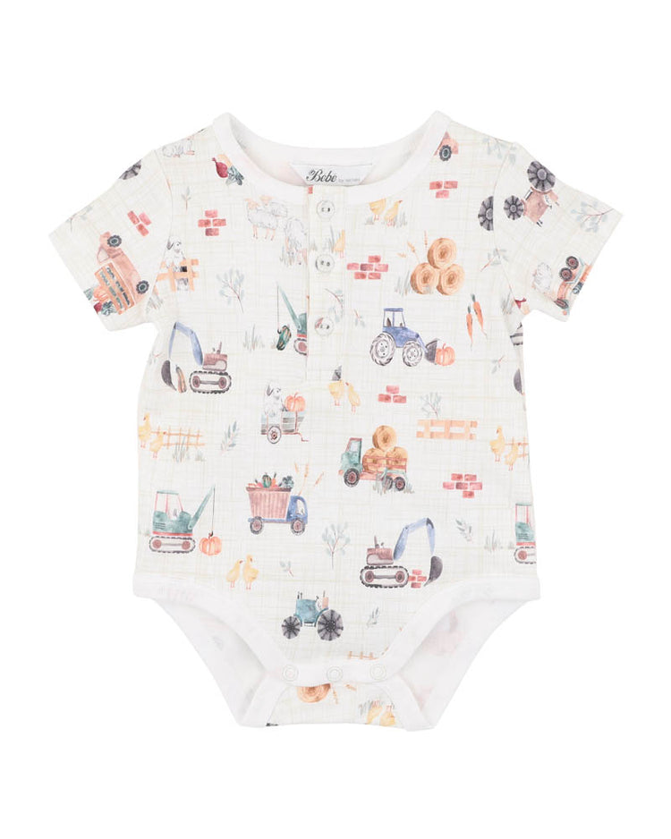 BEBE CLAYTON HENLEY BODYSUIT