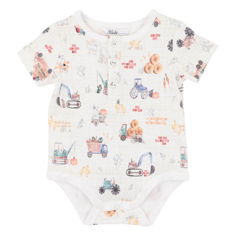BEBE CLAYTON HENLEY BODYSUIT