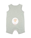 BEBE CLAYTON PRINT SHEEP  ROMPER