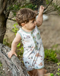 BEBE CLAYTON PRINT SHEEP  ROMPER