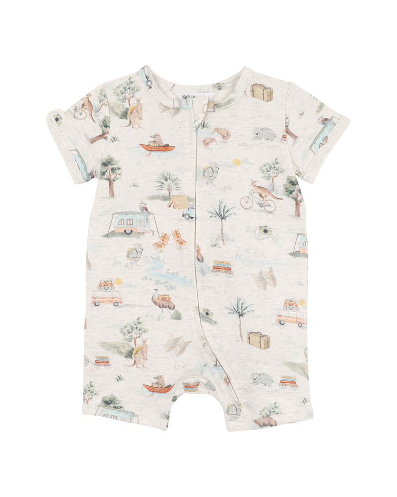 BEBE IVAN SS ZIPSUIT