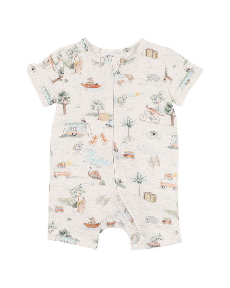 BEBE IVAN SS ZIPSUIT