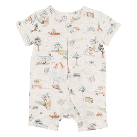 BEBE IVAN SS ZIPSUIT