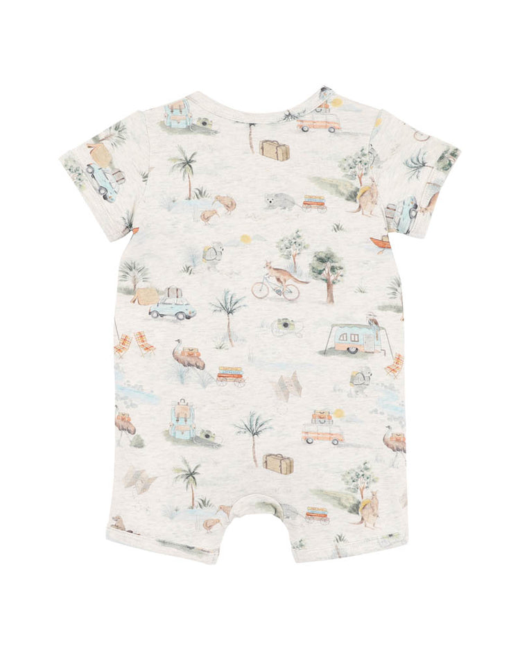BEBE IVAN SS ZIPSUIT
