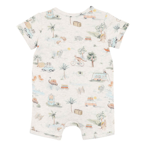 BEBE IVAN SS ZIPSUIT