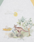 BEBE IVAN CYCLING KANGAROO TEE