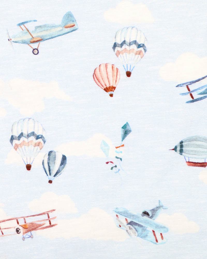 BEBE HARLAN AEROPLANE  ROMPER
