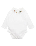 BEBE LIAM EMB. COLLAR BODYSUIT