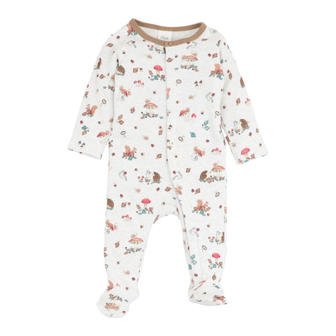 BEBE TOBY LS ZIP ONESIE