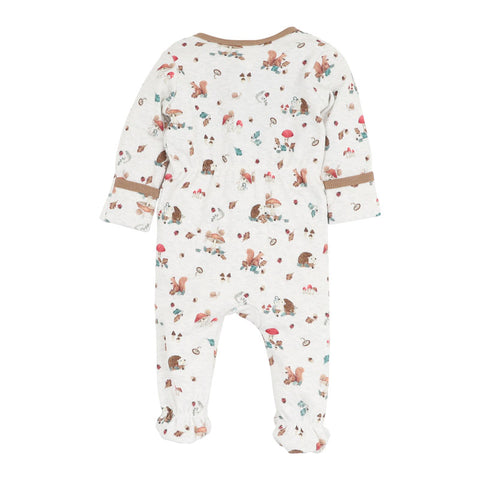 BEBE TOBY LS ZIP ONESIE