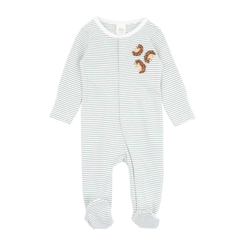 BEBE TOBY LS HEDGEHOG ONESIE