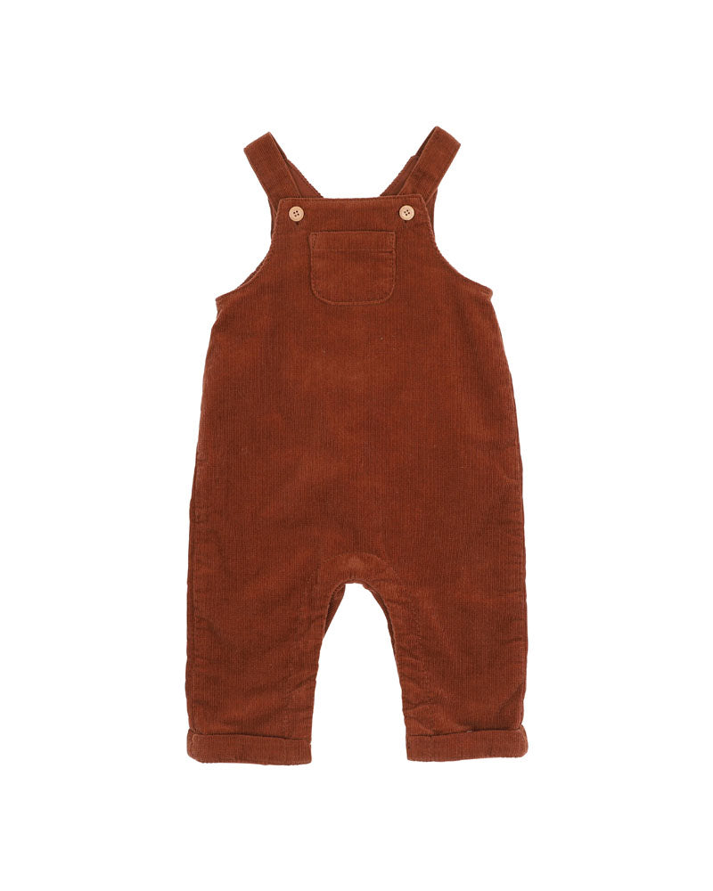 BEBE TOBY CORD OVERALLS