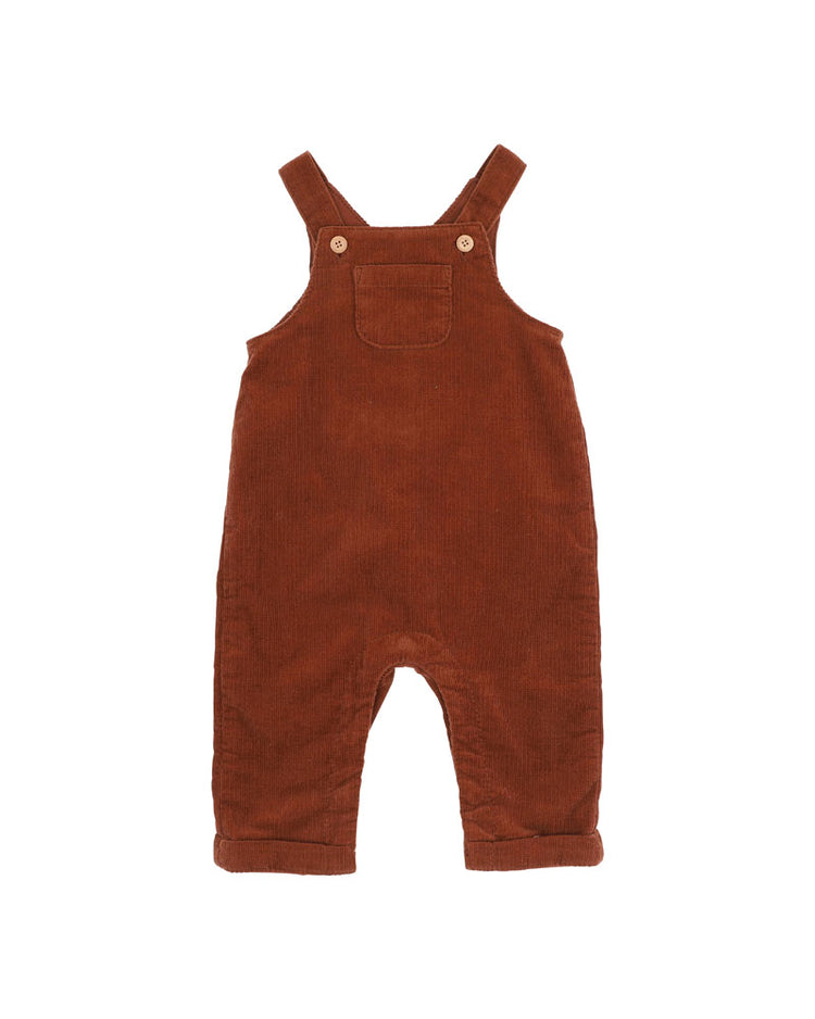 BEBE TOBY CORD OVERALLS