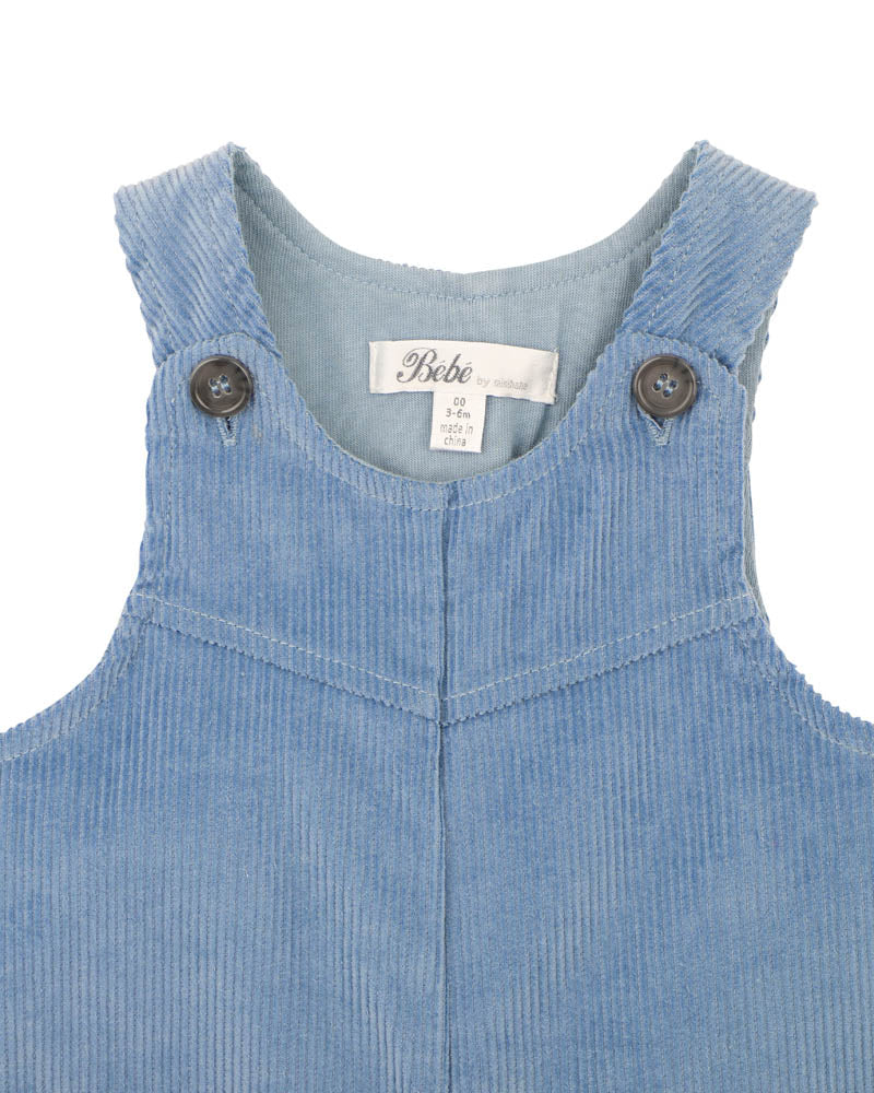BEBE ALVIN CORDUROY OVERALLS