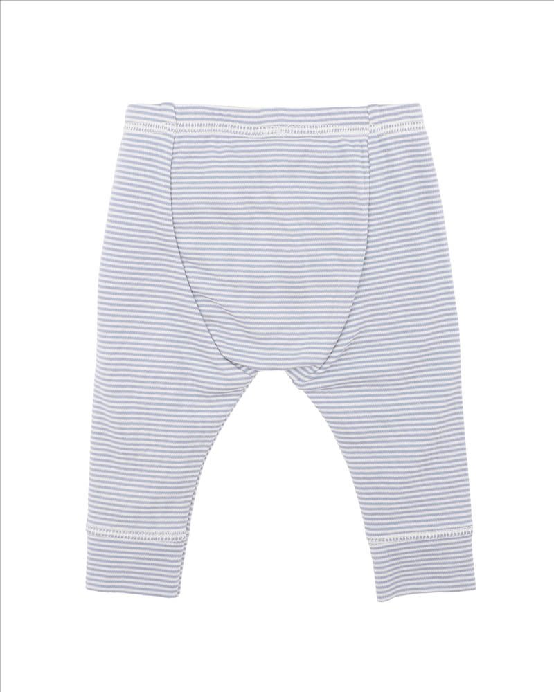 BEBE ALVIN STRIPE ORGANIC LEGGINGS