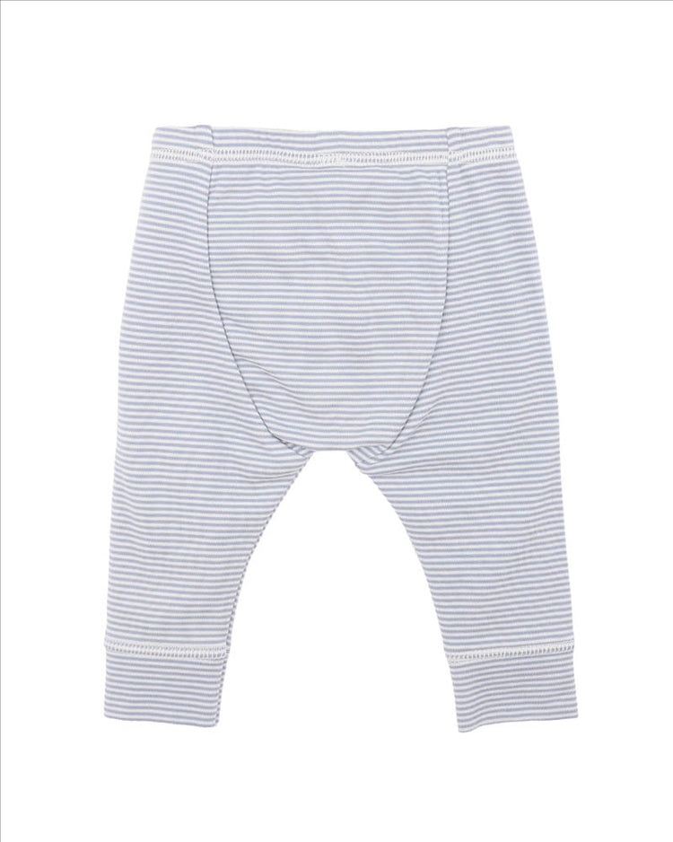 BEBE ALVIN STRIPE ORGANIC LEGGINGS