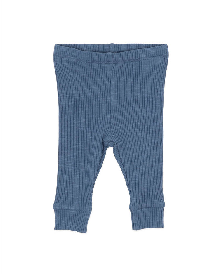BEBE HUNTER PLAIN RIB LEGGINGS