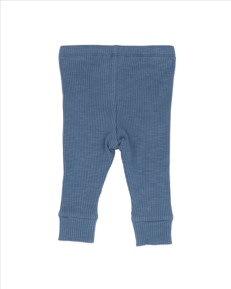 BEBE HUNTER PLAIN RIB LEGGINGS