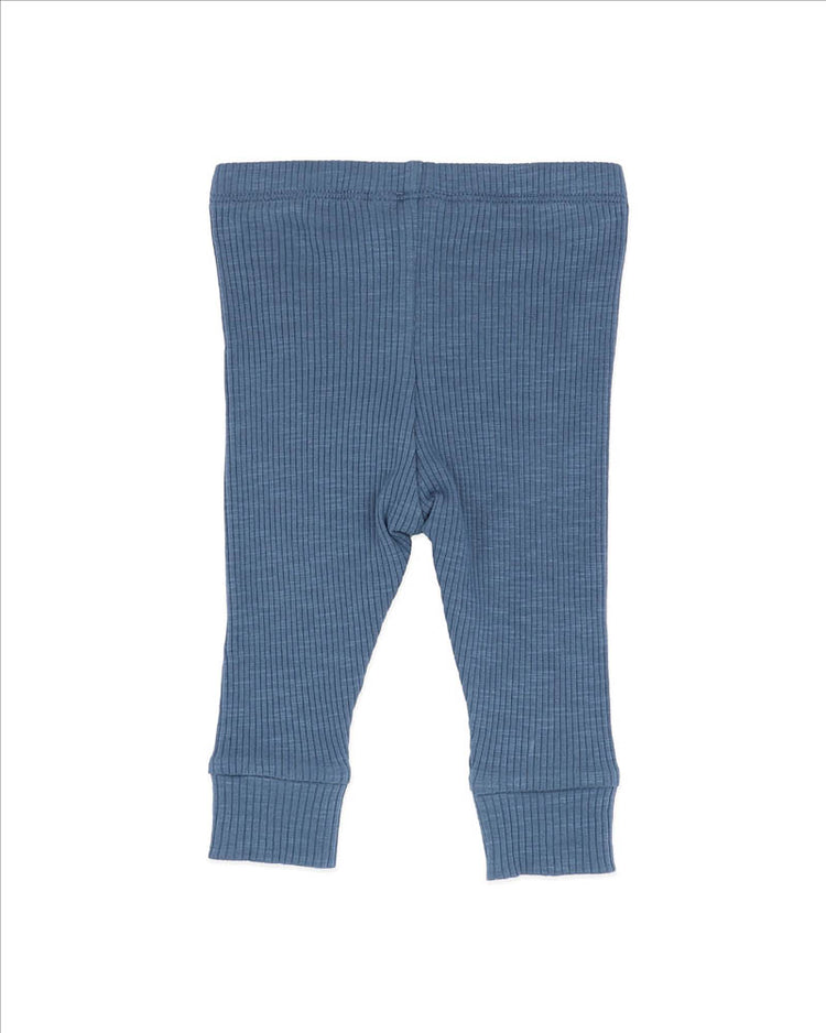 BEBE HUNTER PLAIN RIB LEGGINGS