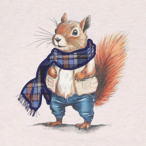 Bebe  HUNTER SQUIRREL LS TEE 3-5 YRS