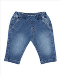 BEBE HUNTER DENIM PULL ON JEANS